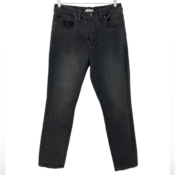 Good American Good Classic High Rise Slim
Straight Leg Jeans - Picture 2 of 5